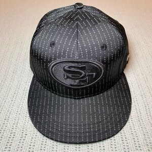 Black Cap with Embroidered SF Logo